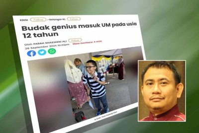 Laporan Sinar Harian. Gambar kecil: Zulfikar