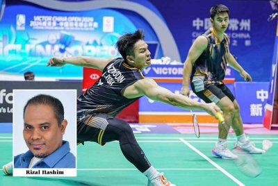 Nur Izzuddin (kiri) dan Sze Fei dijadual menyertai kejohanan di Eropah bulan depan. Foto Agensi