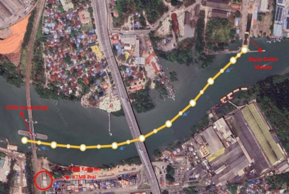 Orang ramai yang berminat untuk mengambil gambar atau merakam video proses penundaan itu boleh ke Pusat Kawalan KTMB Perai untuk berbuat demikian.