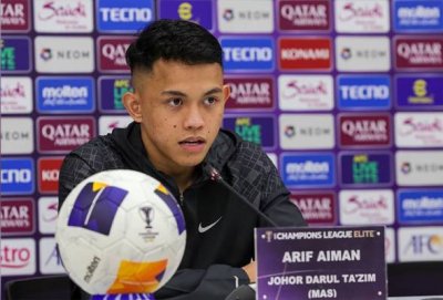 Arif Aiman tekad pamer aksi terbaik dalam setiap perlawanan skuad Harimau Selatan sama ada bagi saingan tempatan atau di peringkat Asia.