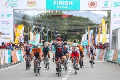 Arvid De Kleijn juara peringkat keempat LTdL dari Kuala Kubu Bharu ke Bentong pada Rabu.