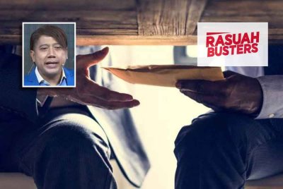 Kes rasuah terutamanya melibatkan penjawat awam perlu ditangani dengan cekap dan segera. Gambar hiasan (Gambar kecil: Hamdan Daniel)