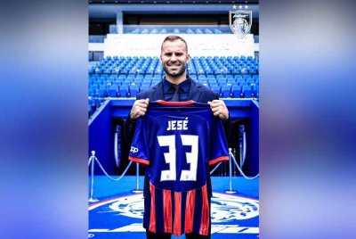 Jese Rodriguez. Foto FB JOHOR Southern Tigers
