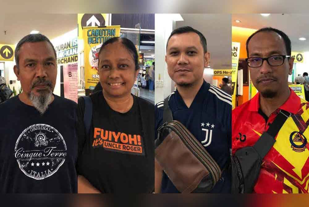 Dari kiri; Mat Yasin, Nor Qistina Maria, Azizan dan Lamin.