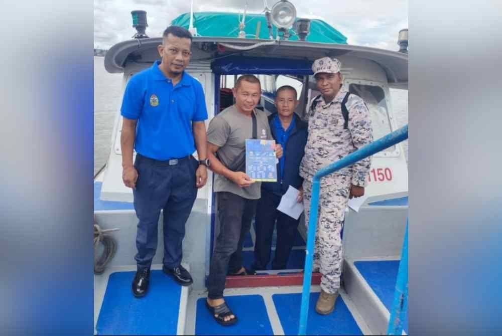 Op Khas Jalmar Selangor bertujuan mendidik dan mengurangkan kesalahan yang dilakukan bot penumpang, di samping menitik berat isu keselamatan di laut. Foto Maritim Malaysia