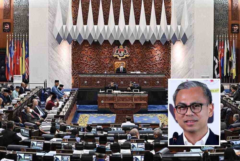 Barisan Jemaah Menteri diminta agar membuat persiapan rapi dan memahami semua RUU serta usul yang bakal dibentangkan pada persidangan Parlimen pada 14 Oktober ini - Gambar hiasan. Gambar kecil: Fahmi Fadzil