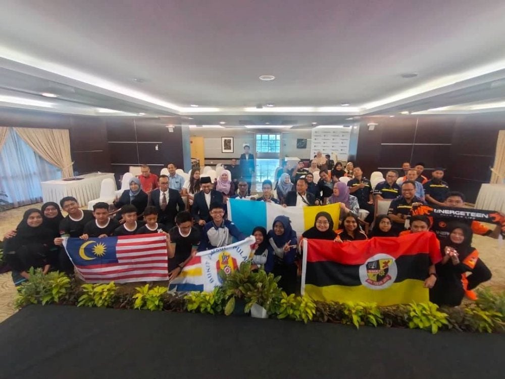 Peserta yang mewakili negara turut hadir pada Majlis Menandatangani MoU di UiTM Shah Alam pada Selasa.