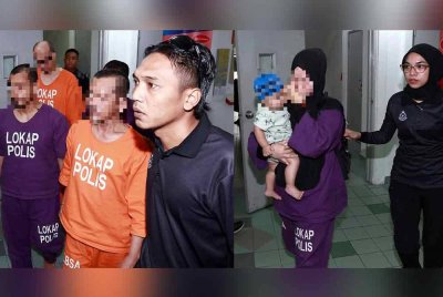 Mahkamah Majistret di Shah Alam pada Selasa membenarkan lanjutan reman selama satu dan dua hari terhadap tiga individu termasuk seorang pegawai kewangan GISBH. Foto Bernama