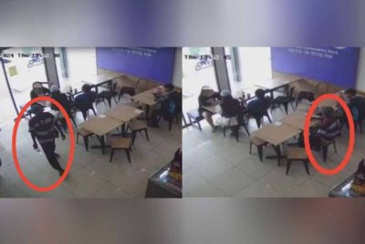 Seorang lelaki yang melakukan perbuatan tidak bermoral dalam premis serbaneka di Subang Bestari, Isnin lalu, diburu polis.