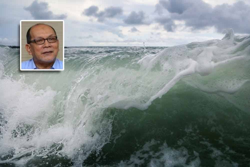 Penduduk di kawasan pesisir pantai di Selangor diminta peka dan berwaspada dengan fenomena air pasang besar dijangka bermula 17 Oktober hingga 20 Oktober ini. - Gambar hiasan 123RF (Gambar kecil: Izham)