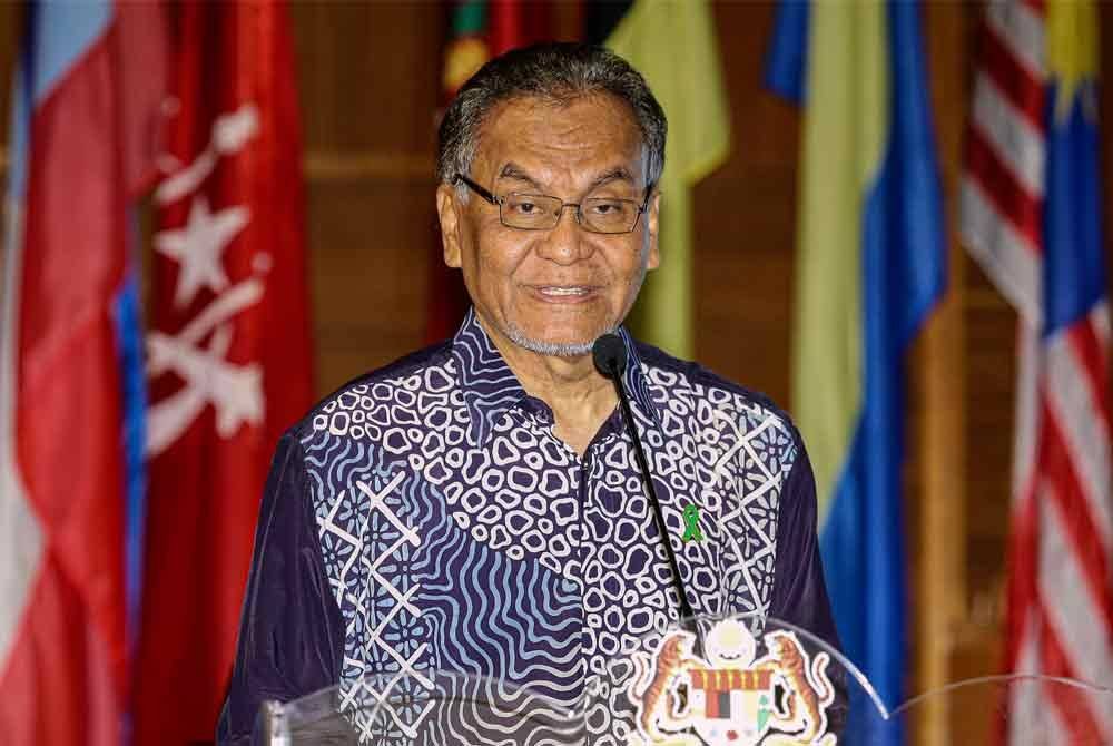 Dzulkefly ketika berucap pada Majlis Perasmian Hari Kesihatan Mental Sedunia Peringkat Kebangsaan 2024 di Kementerian Kesihatan Malaysia, Putrajaya, hari ini. Foto Bernama