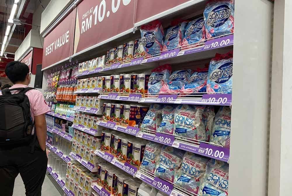 Eco-Plus NU Sentral menjadi cawangan ketiga dibuka dan menampilkan lebih 10,000 produk yang dijual.