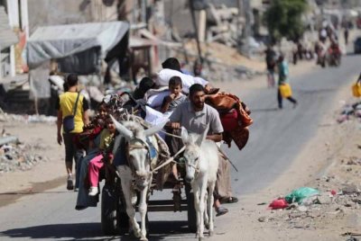 Keadaan di Gaza. Foto AFP