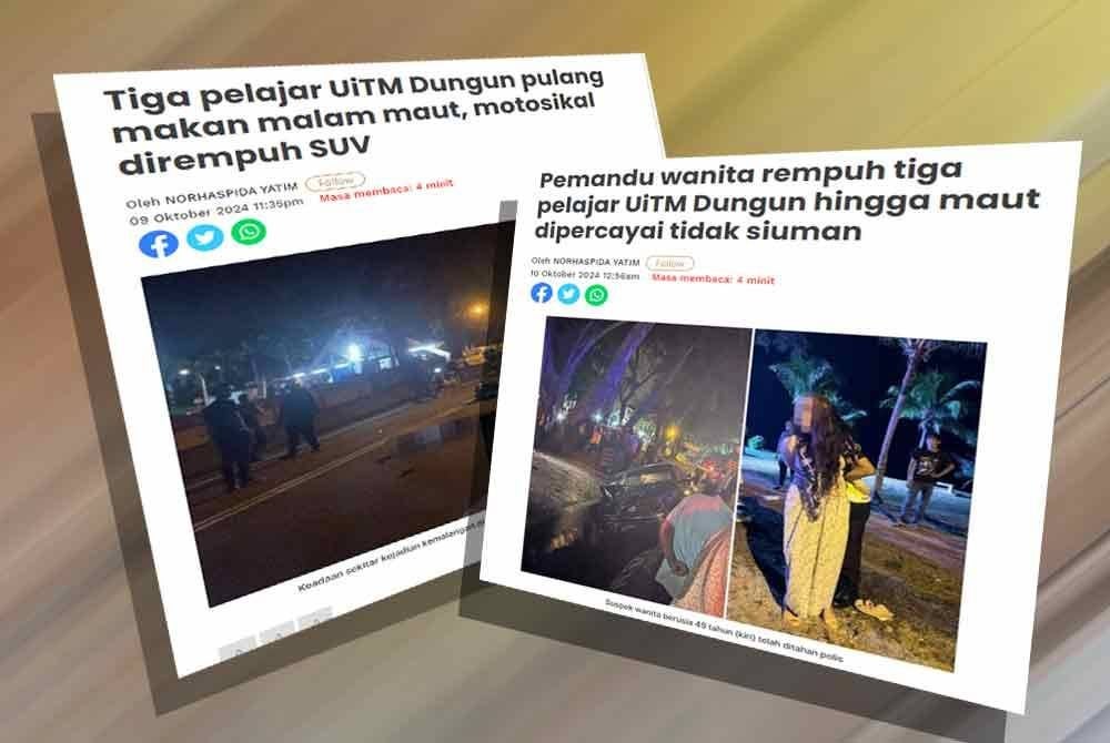 Insiden membabitkan empat penuntut Universiti Teknologi Mara (UiTM) Dungun, Terengganu yang cukup meruntun hati masyarakat termasuk Merak Jalanan sendiri.