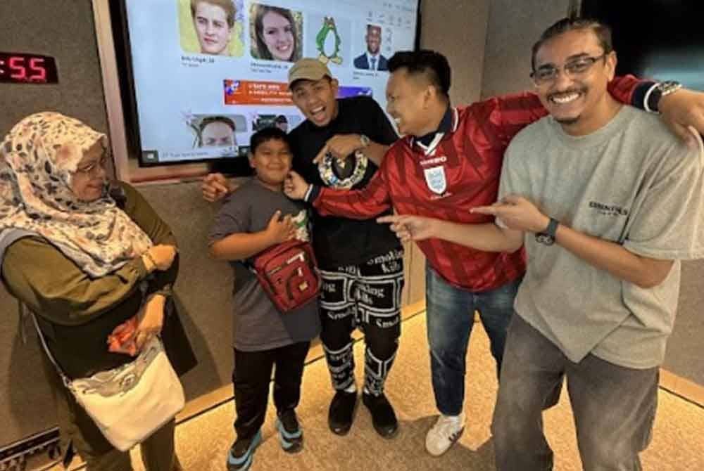 Adik Arman dan keluarganya turut dijemput sebagai tetamu di segmen 3 Pagi Era, pada Isnin.