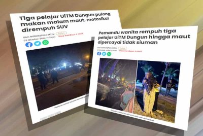 Insiden membabitkan empat penuntut Universiti Teknologi Mara (UiTM) Dungun, Terengganu yang cukup meruntun hati masyarakat termasuk Merak Jalanan sendiri.