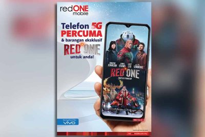 Telefon 5G Percuma dan Barangan Eksklusif Red One.