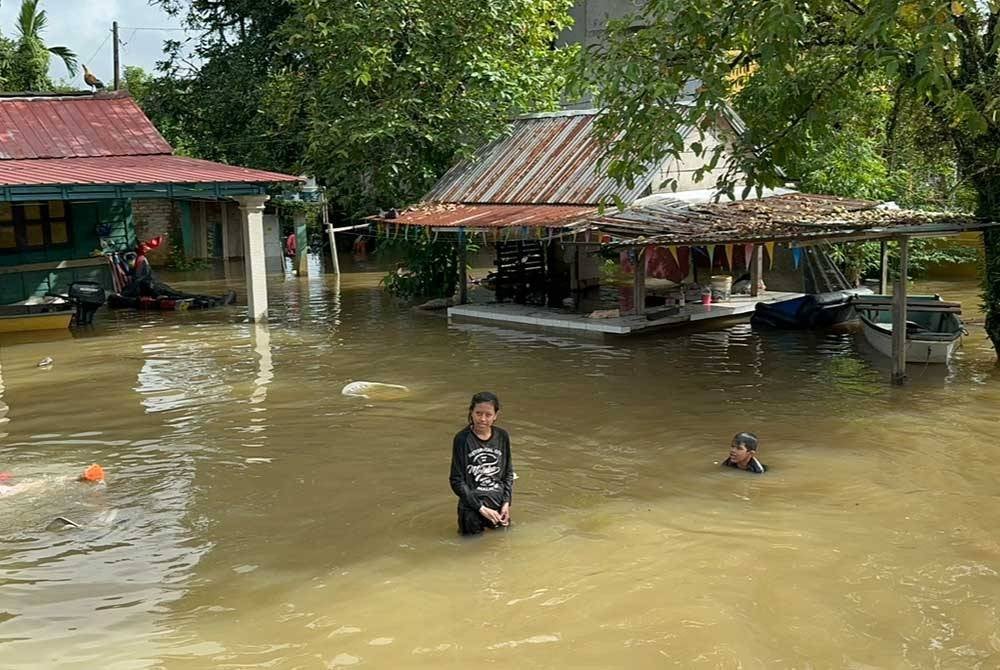 Rantau Panjang yang sering dilanda banjir saban tahun. Gambar hiasa