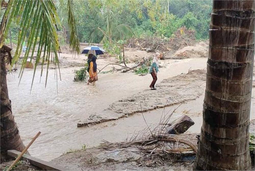 Banjir lumpur yang melanda Baling beberapa hari lalu.