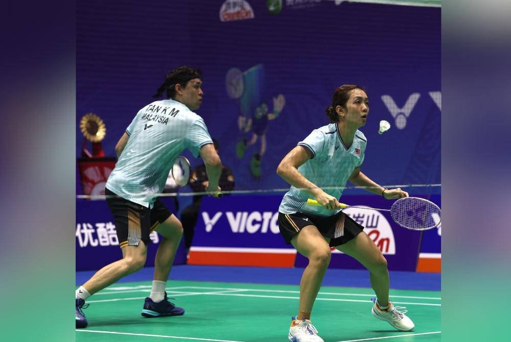 Tan Kian Meng-Lai Pei Jing. Foto Agensi