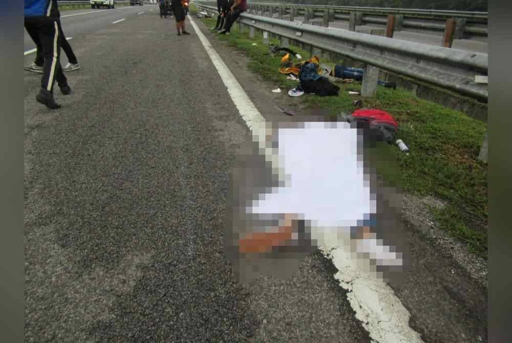 Mangsa dipercayai dalam perjalanan menyertai perhimpunan pemilik motosikal Honda EX5 yang berlangsung di Kuala Terengganu.