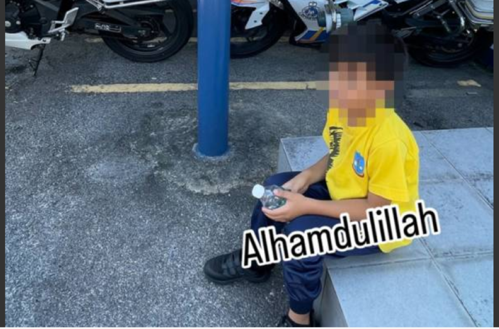Anak lelaki kepada atlet lari berhalangan negara, Mohd Redha Rozlan iaitu Haq Medin berusia tujuh tahun yang dilaporkan hilang dari sekolahnya di sini, dijumpai selamat,