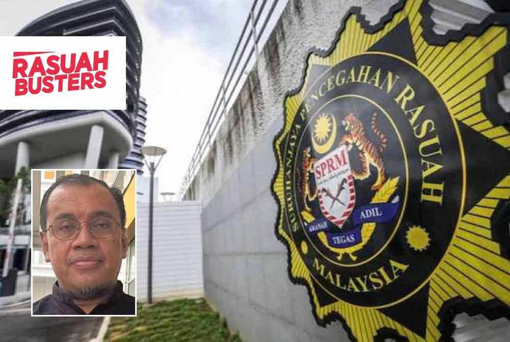SPRM digesa menjalankan audit forensik bagi meneliti sebarang ketidakpatuhan pengurusan projek dan konsesi termasuk kos dibelanjakan serta pemberian tender. Gambar kecil: Zainal Adnan Abdul Halim