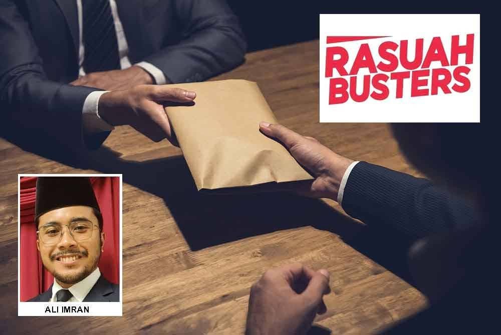 Malaysia masih mempunyai banyak kes melibatkan jenayah suapan sekali gus berkemungkinan sukar untuk mencapai target yang diletakkan kerajaan - Gambar hiasan