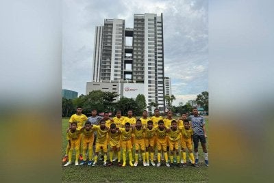 Kesebelasan utama skuad Piala Raja Muda Selangor, SK Seksyen 20.