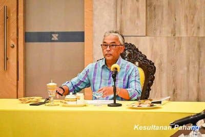 Al-Sultan Abdullah Ri'ayatuddin Al-Mustafa Billah Shah. Foto Facebook Kesultanan Pahang.