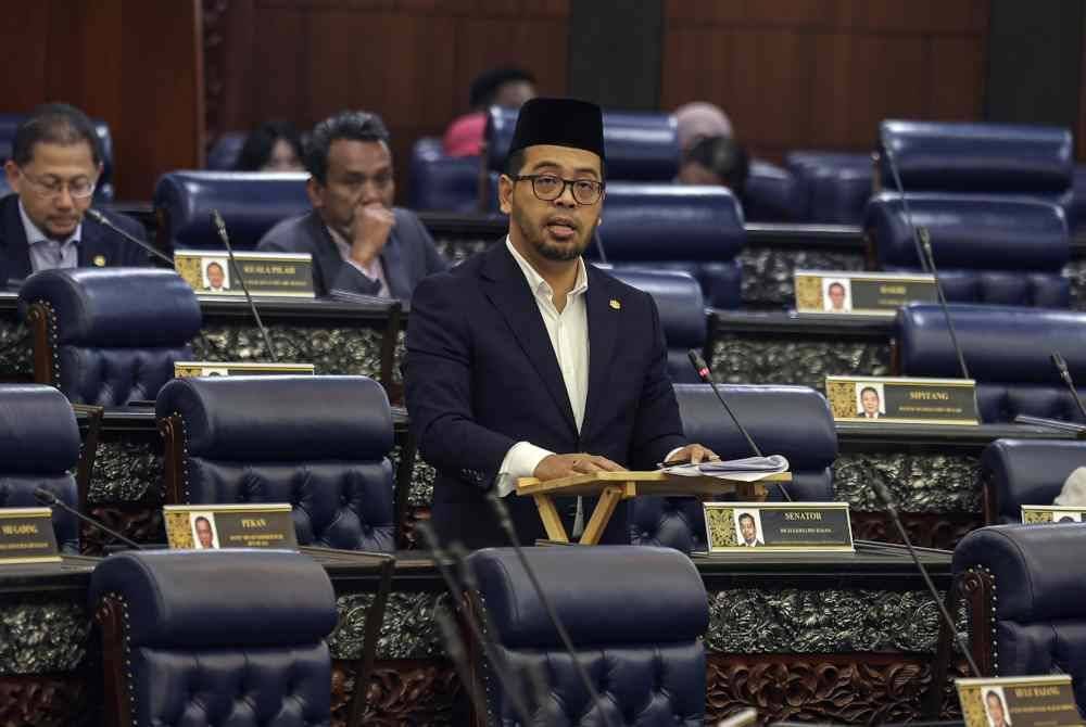 Timbalan Menteri di Jabatan Perdana Menteri (Hal Ehwal Agama) Dr Zulkifli Hasan pada Persidangan Dewan Rakyat sempena Mesyuarat Ketiga Penggal Ketiga Parlimen ke-15 di Bangunan Parlimen pada Rabu. Foto Bernama