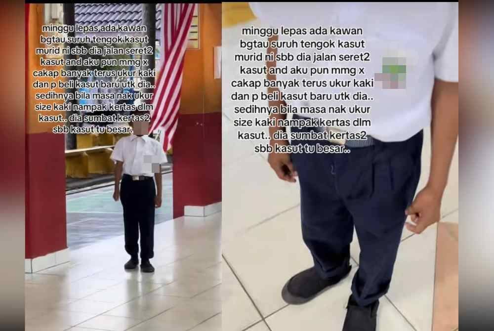 Tangkap layar video perkongsian Cikgu Farrah di TikTok
