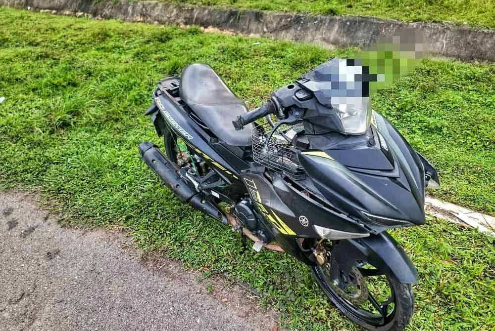 Antara motosikal yang terlibat dalam kejadian tersebut. Foto ihsan PDRM