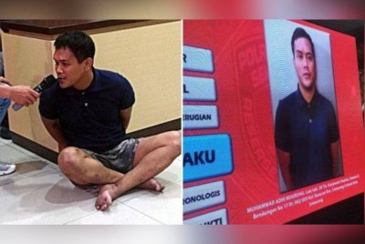 Suspek berjaya ditahan polis Semarang. Foto Agensi