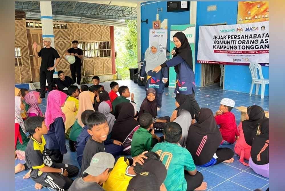Komuniti Orang Asli turut dilibatkan sama dalam PDN 2024 seperti Program Jejak Persahabatan Bersama Komuniti Orang Asli Kampung Tonggang, Ulu Kinta, Perak pada 19 Oktober.