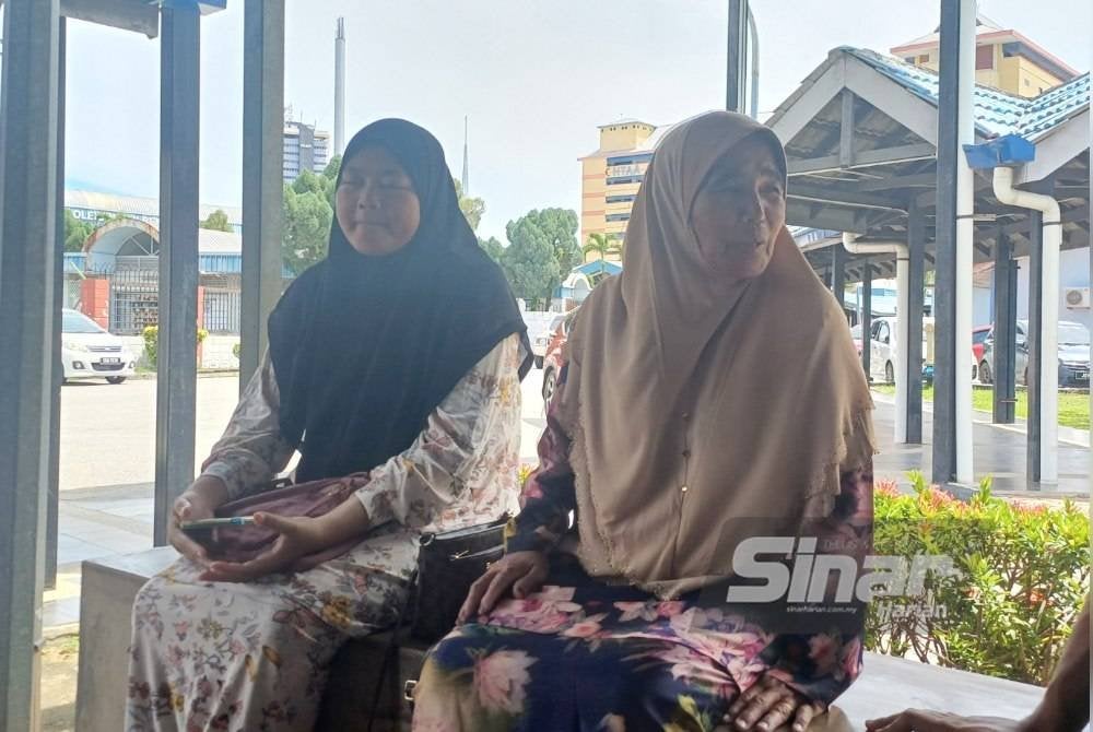 Mariah (kiri) mengakui reda dengan kejadian menimpa keluarganya. Foto Sinar Harian