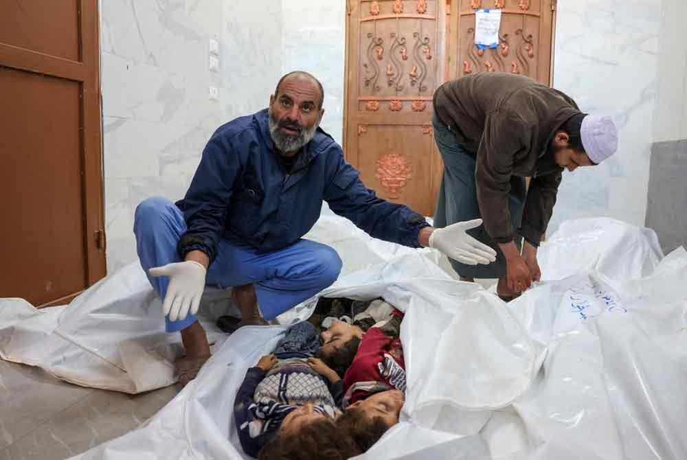 Kanak-kanak tidak berdosa terus menjadi korban kezaliman Israel di Khan Yunis, selatan Gaza.