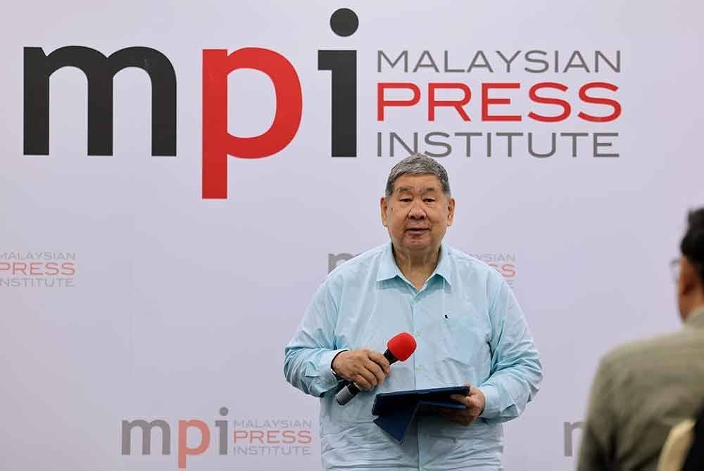 Soo Heong hadir pada sesi ceramah Melindungi Hak Kanak-kanak Untuk Pengamal Media di MPI, pada Selasa. Foto Bernama