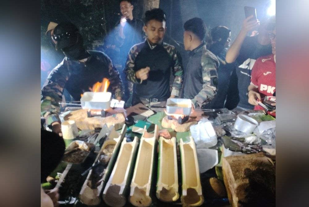 Hari Bersama Media Mindef turut melaksanakan cabaran ikhtiar hidup yang dilaksanakan di Bukit Jugra, Banting.