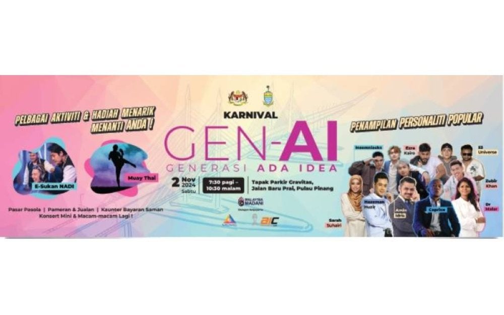 Karnival Gen-AI: Generasi Ada Idea memupuk kemasyarakatan dan kekitaan dalam kalangan belia.