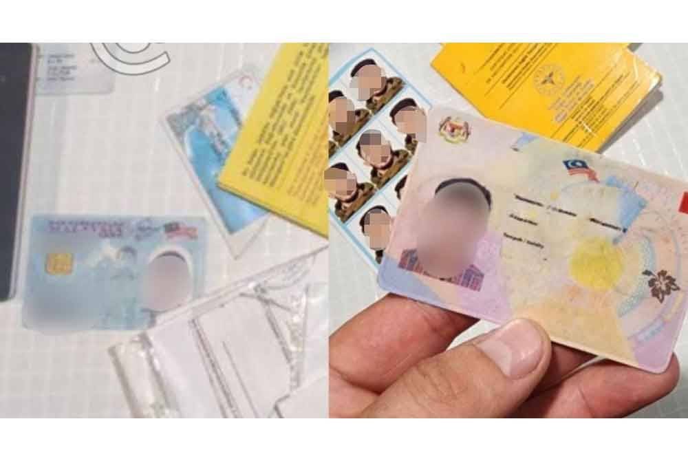 Gambar tular memaparkan MyKad dan lesen memandu rakyat Malaysia yang didakwa ditemukan di medan peperangan antara Ukraine dan Rusia.