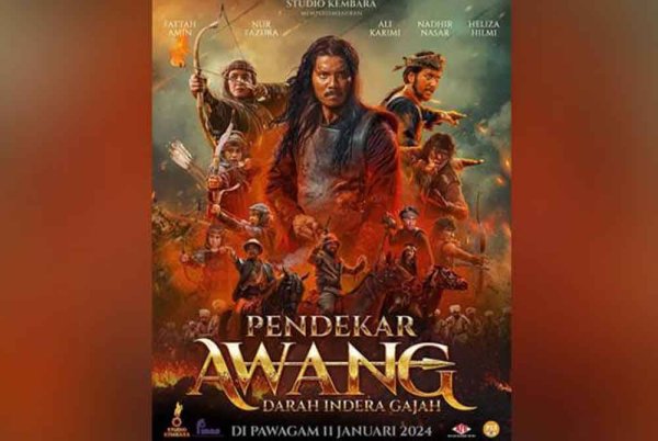Filem epik pahlawan Melayu, "Sword of Islam,” atau "Pendekar Awang,” ditayangkan di Istanbul.