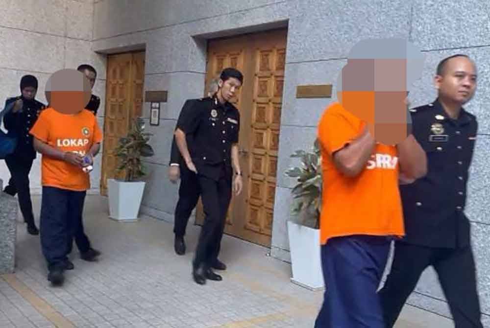 Dua suspek lelaki itu kemudian dibawa untuk permohonan reman di Mahkamah Majistret Putrajaya.