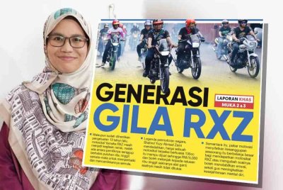 Nadzirah. Laporan muka depan Sinar Ahad