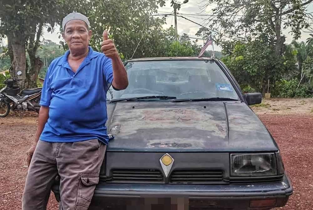 Azlan tidak mahu menjual Proton Saga ini walaupun ada yang berminat membelinya.
