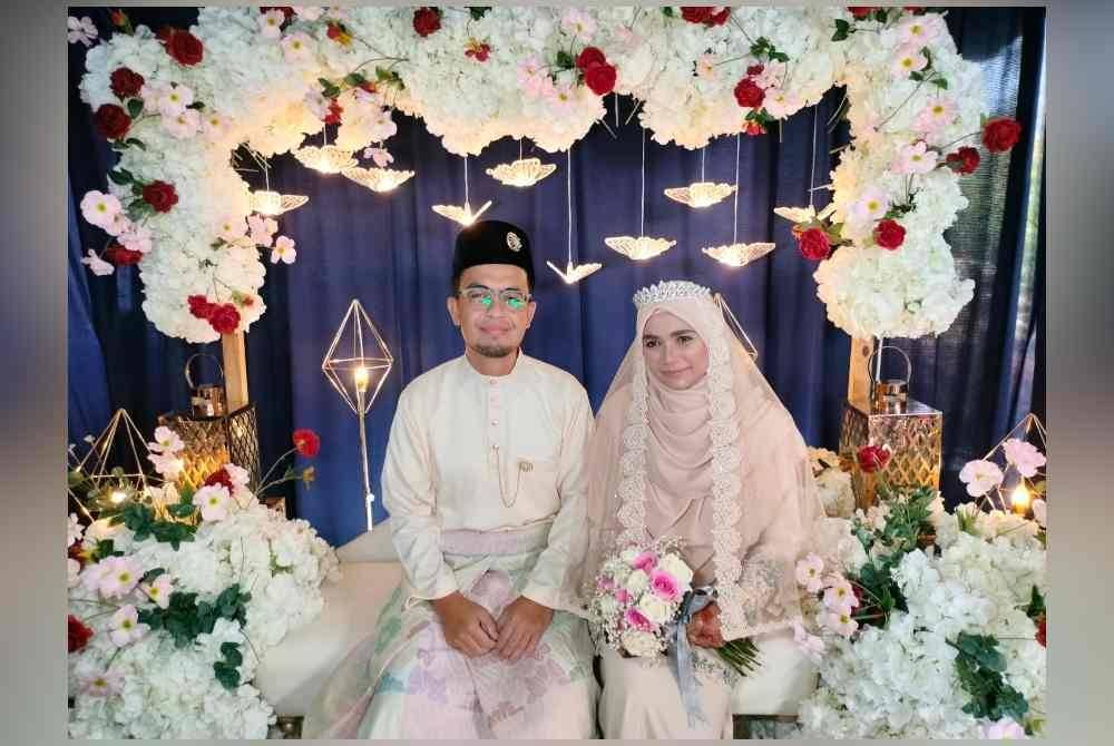 Ina sah bergelar isteri kepada jurutera Mohd Khairul di Felcra Sungai Ara pada Jumaat.