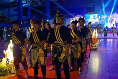 Antara pesilat yang mengambil bahagian pada kali ini.