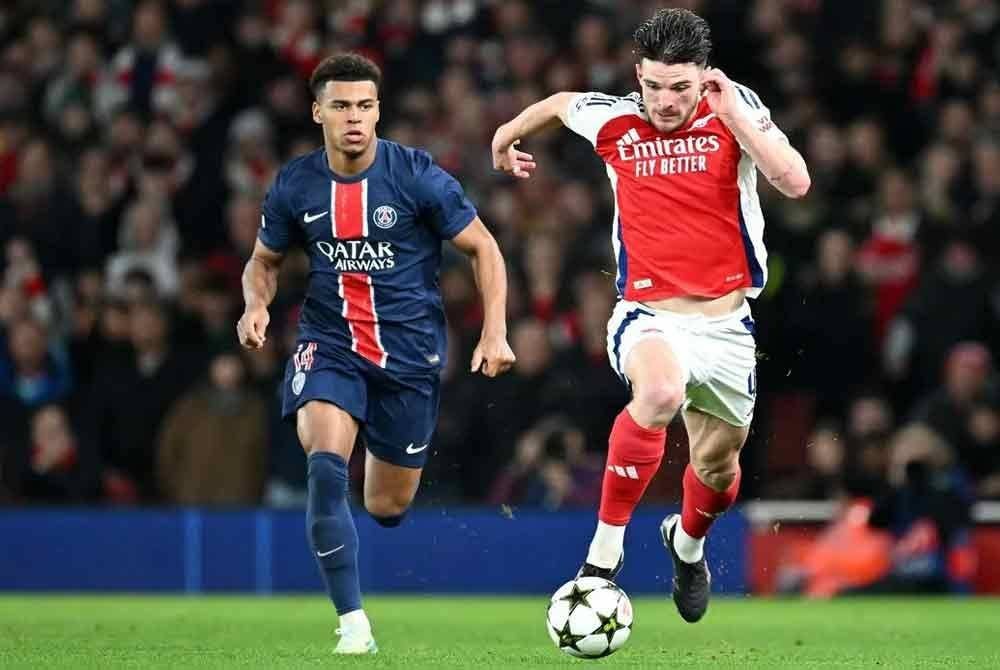 Rice antara tonggak utama Arsenal musim ini. Foto: Agensi