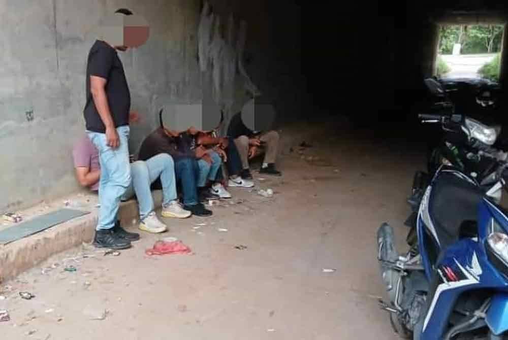 Antara individu yang ditahan dalam operasi Op Sarang di sekitar Kajang dan Klang, baru-baru ini.