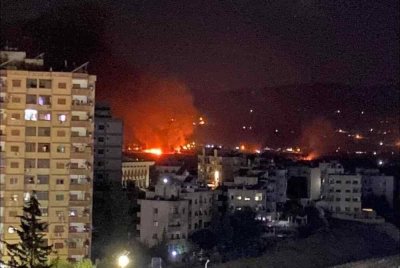 Tentera Israel melancarkan serangan udara ke atas beberapa kedudukan tentera di utara Syria, termasuk di Aleppo dan Idlib. Foto Agensi